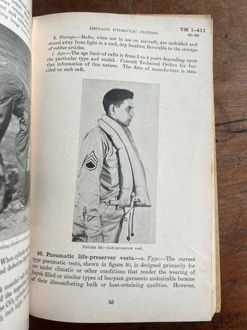 WO2 Amerikaans USAAF dinghy lifepreserver voorschrift piloot beschikbaar voor biedingen