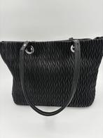 Zwarte reliëf tas, Ophalen of Verzenden, Nieuw, Zwart, Handtas