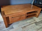 𝗟𝗮𝗮𝘁𝘀𝘁𝗲 𝗸𝗮𝗻𝘀! Mooie Teakhouten Salontafel, 100 tot 150 cm, Teakhout, Ophalen of Verzenden, Zo goed als nieuw