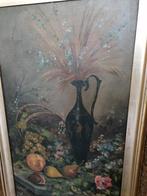 paar olie verven art nouveau, Antiek en Kunst, Kunst | Schilderijen | Klassiek, Ophalen of Verzenden