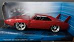 Dodge Charger Daytona Dom's 1:32 Jada Fast Furious Pol, Hobby en Vrije tijd, Modelauto's | 1:32, Verzenden, Nieuw, Auto, Overige merken