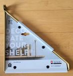 Nieuw Duraline Plankdrager metaal dun messing, 2 stuks, Ophalen of Verzenden, Nieuw