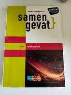 vwo Samengevat wiskunde A, Ophalen of Verzenden, Zo goed als nieuw, VWO, Nederlands