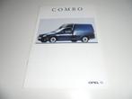 brochure Opel Combo  1995, Verzenden, Gelezen, Overige merken