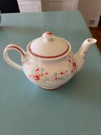 Greengate servies: theepot, print: Tess White, Gebruikt, Overige typen, Ophalen of Verzenden, Overige stijlen