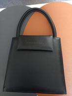 Emmy Wieleman handtas zwart leer, Verzenden, Nieuw, Zwart, Handtas