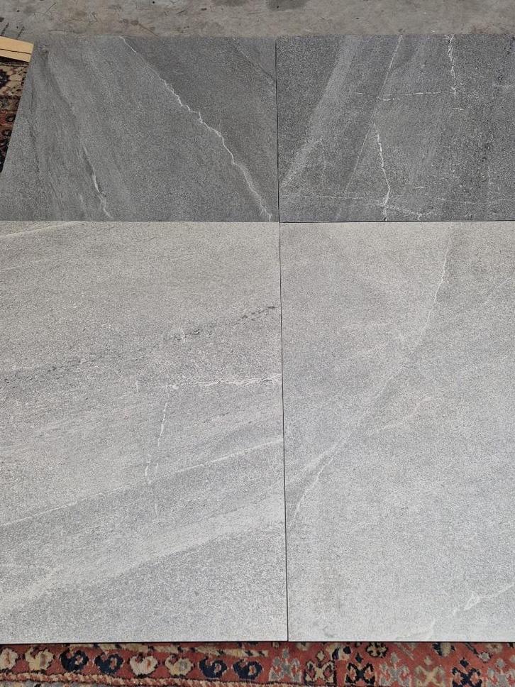 Stunt! 1 ste keus keramische vloertegel  60x60 E25,00 m2, Doe-het-zelf en Verbouw, Tegels, Nieuw, Vloertegels, Keramiek, 60 cm of meer