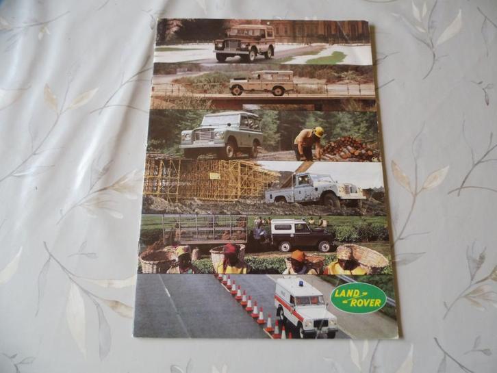 Land Rover 88 / 109, Boeken, Auto's | Folders en Tijdschriften, Zo goed als nieuw, Overige merken, Verzenden