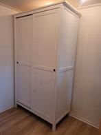 IKEA HEMNES kledingkast – wit, met schuifdeuren, Huis en Inrichting, Kasten | Kledingkasten, Ophalen, 100 tot 150 cm, Zo goed als nieuw