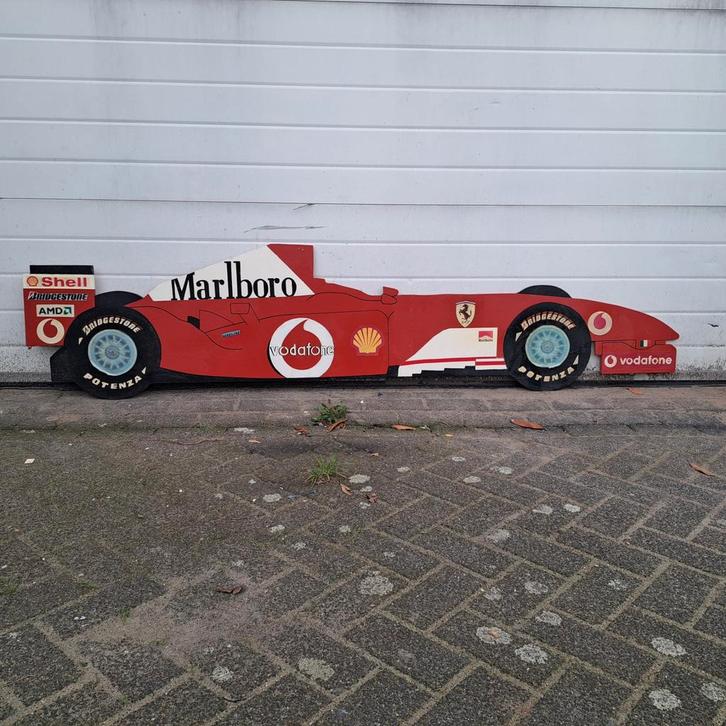 Formule F1 auto Xxl Hardboard, Verzamelen, Automerken, Motoren en Formule 1, Gebruikt, Formule 1, Ophalen