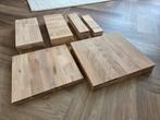 Eikenhouten planken, nieuw, Doe-het-zelf en Verbouw, Hout en Planken, Ophalen, Minder dan 25 mm, Eiken, Nieuw
