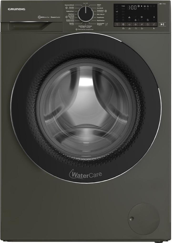 Grundig 9 kg wasmachine, Steam/Refresh, app-connectie, Witgoed en Apparatuur, Wasmachines, Zo goed als nieuw, Voorlader, 8 tot 10 kg