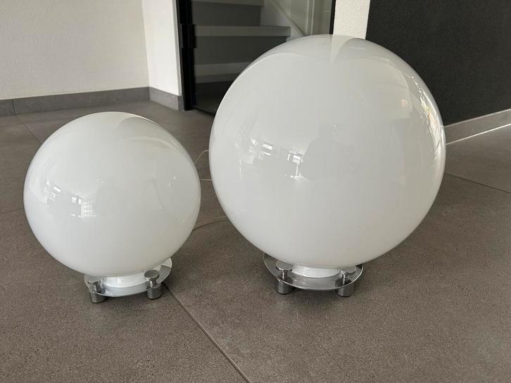 Emiliana Martinelli Luce Murano design glazen lamp model 752, Huis en Inrichting, Lampen | Tafellampen, Zo goed als nieuw, Ophalen