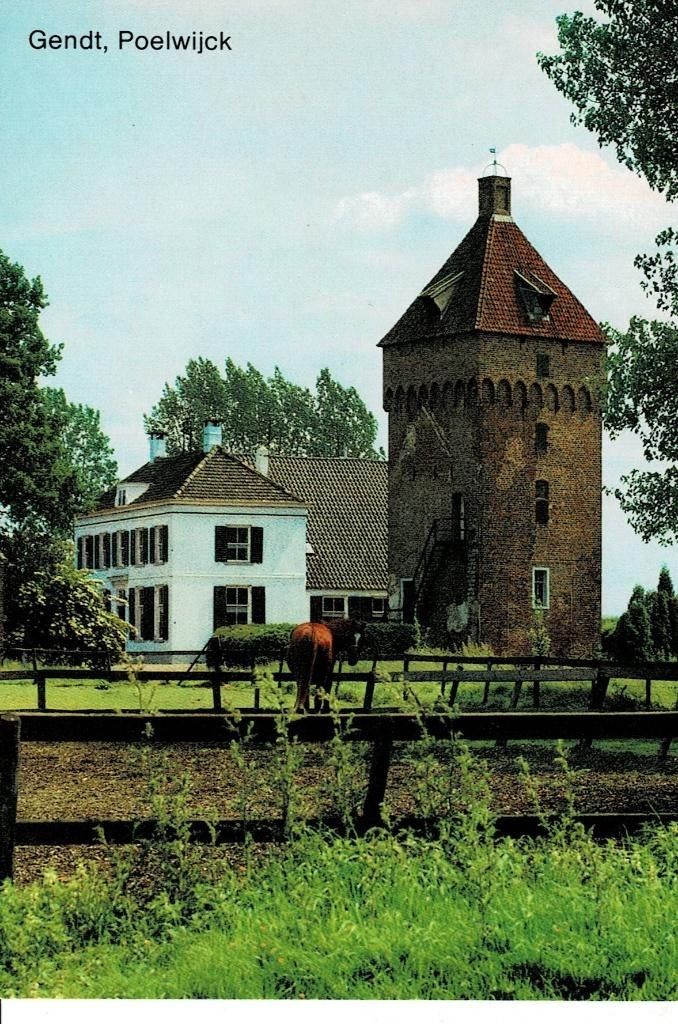Gendt, Poelwijck, Ophalen of Verzenden, Ongelopen, Gelderland