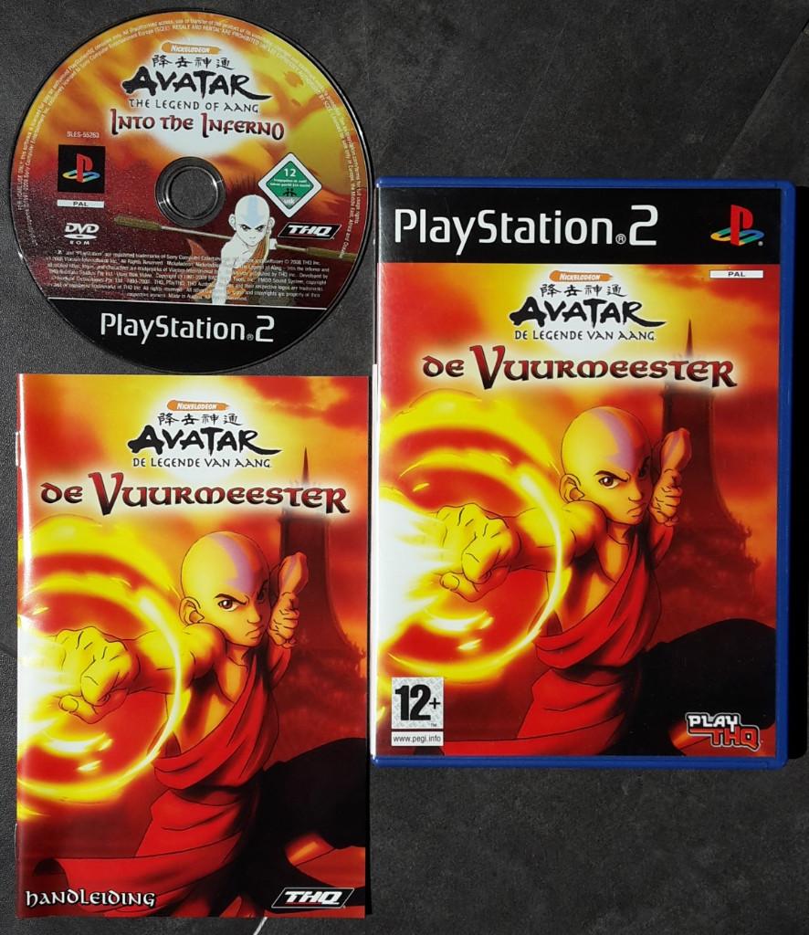 PS2 - Avatar De Legende Van Aang de Vuurmeester, Avontuur en Actie, 1 speler, Ophalen of Verzenden, Zo goed als nieuw