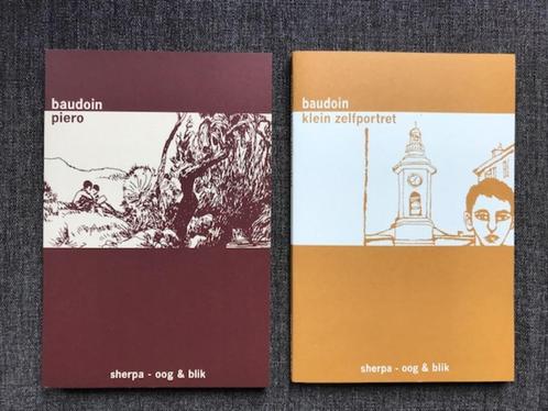 Baudoin LUXE Piero +Klein zelfportret  Sherpa, Boeken, Stripboeken, Nieuw, Meerdere stripboeken, Ophalen of Verzenden