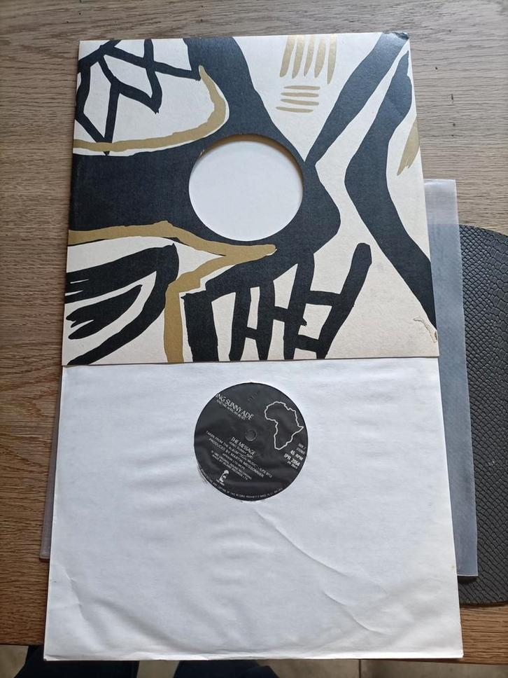 King Sunny Adé - Ma Jaiye Oni / The Message - reggae lp viny, Cd's en Dvd's, Vinyl Singles, Gebruikt, Single, Wereldmuziek, 7 inch