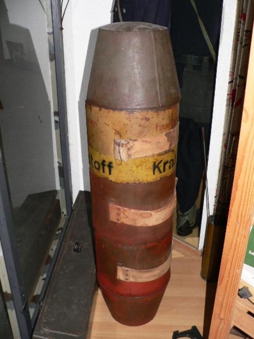 5 kanisters voor de abwurfbehalter 250, Verzamelen, Militaria | Tweede Wereldoorlog, Landmacht, Overige typen, Duitsland, Ophalen of Verzenden