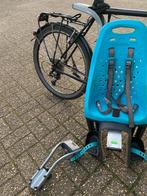 Thule Yepp with 2 adapters, Fietsen en Brommers, Ophalen, Achterzitje, 15 t/m 36 kg, Gebruikt