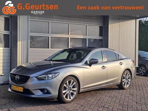 Mazda 6 2.5 GT-M, Schuif/Kantel Dak, Volleder, Memory, Afnee, Auto's, Mazda, Bedrijf, Te koop, ABS, Achteruitrijcamera, Airbags
