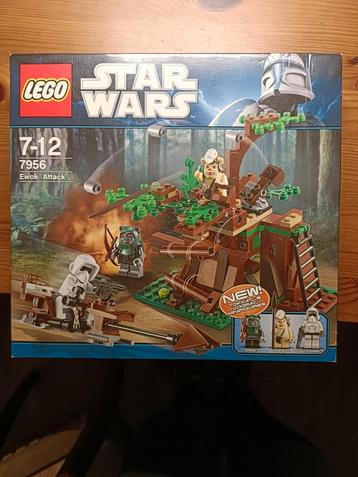 LEGO Star Wars 7956 Ewok Attack - Nieuw! beschikbaar voor biedingen