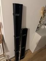 2 stuks Jaloezieën Aluminium Zwart, Ophalen, Gebruikt, Zwart, 150 tot 200 cm