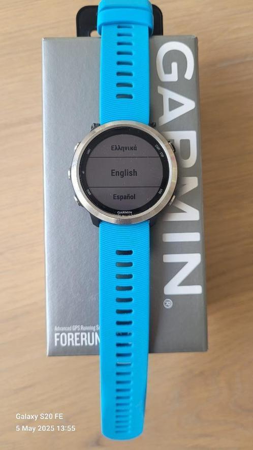 Garmin Forerunner 645 - Geweldige prestaties, Sieraden, Tassen en Uiterlijk, Sporthorloges, Gebruikt, Android, Blauw, Afstand