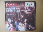 s5455 yazoo - don't go, Ophalen, Gebruikt, 7 inch, Single