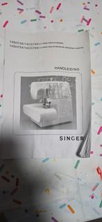 Singer lockmachine., Hobby en Vrije tijd, Naaimachines en Toebehoren, Ophalen, Zo goed als nieuw, Lockmachine, Singer