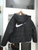 Mooie Nike jas winter met capuchon maat XL zwart breed, Zwart, Nike, Maat 56/58 (XL), Ophalen of Verzenden
