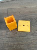 Bakeliet 2 Antieke lampstukken 6.5/7.5 mm 148 Gram, Ophalen of Verzenden, Overige materialen, Overige typen