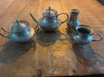 Compleet tinnen theeservies C. Kurz & Co Tiel (1940-1960), Antiek en Kunst, Ophalen of Verzenden