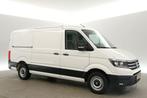 Volkswagen Crafter 35 2.0 TDI L3H2 177PK | 3000KG Trekgew Au, Auto's, Stof, Gebruikt, Euro 6, 4 cilinders