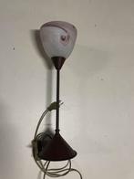 Staande Schemerlamp, Ophalen of Verzenden, Gebruikt, Glas