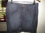 E743 Promiss mt 38 rok denim spijkerrok, Kleding | Dames, Rokken, Maat 38/40 (M), Promiss, Zo goed als nieuw, Boven de knie