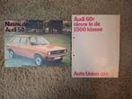 Autofolders Audi 50 en 60, Boeken, Verzenden, Zo goed als nieuw, Audi