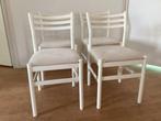 Eethoek stoelen, Huis en Inrichting, Stoelen, Ophalen, Gebruikt, Wit, IKEA design