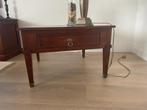 bijzet tafel met lade kersen  schuitema, Massief kersenhout, Vierkant, 55 tot 75 cm, Zo goed als nieuw