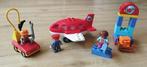 Lego Duplo vliegveld set 10590, Ophalen of Verzenden, Zo goed als nieuw, Complete set, Duplo