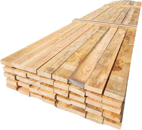 192 meter Douglas planken fijnbezaagd 3.4x10.5 cm- nr: TP657, Tuin en Terras, Palen, Balken en Planken, Nieuw, Planken, 250 cm of meer