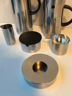 Stelton Cylinda asbak suikerpot melkkan thermoskan vintage, Gebruikt, Stelton, Ophalen of Verzenden, Stelton