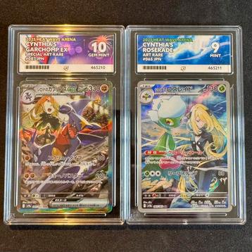 Pokémon Cynthia’s Garchomp & Roserade ACE 10 & ACE 9 beschikbaar voor biedingen