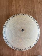Plafondlamp met meander versiering, Huis en Inrichting, Ophalen of Verzenden, Zo goed als nieuw
