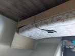 Steigerhouten bed, Grijs, 90 cm, Eenpersoons, Zo goed als nieuw