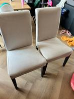 4 witte Eetkamerstoelen, Ophalen, Gebruikt, Wit, Vier