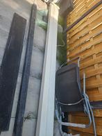 Zonnescherm 6 meter lang 3 breed.. Elektrisch.., Tuin en Terras, Ophalen, Zo goed als nieuw, Knikarmscherm, Elektrisch