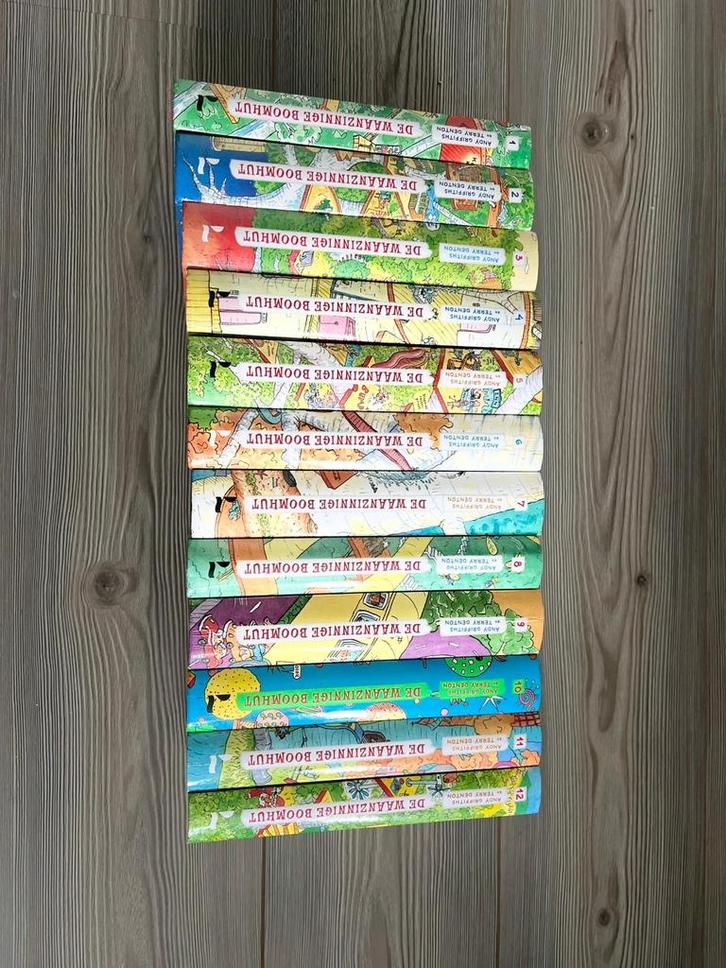Waanzinnige Boomhut 1-12 Compleet - Als Nieuw!, Boeken, Kinderboeken | Jeugd | onder 10 jaar, Zo goed als nieuw, Fictie algemeen