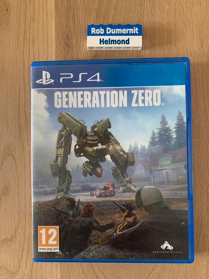 PlayStation 4 (PS4); Generation Zero, Spelcomputers en Games, Games | Sony PlayStation 4, Zo goed als nieuw, Ophalen of Verzenden