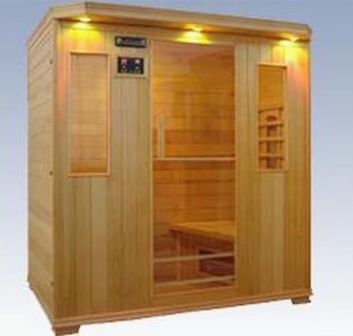 Infrarood sauna, 4 pers., Sport en Fitness, Sauna, Gebruikt, Complete sauna, Infrarood, Ophalen