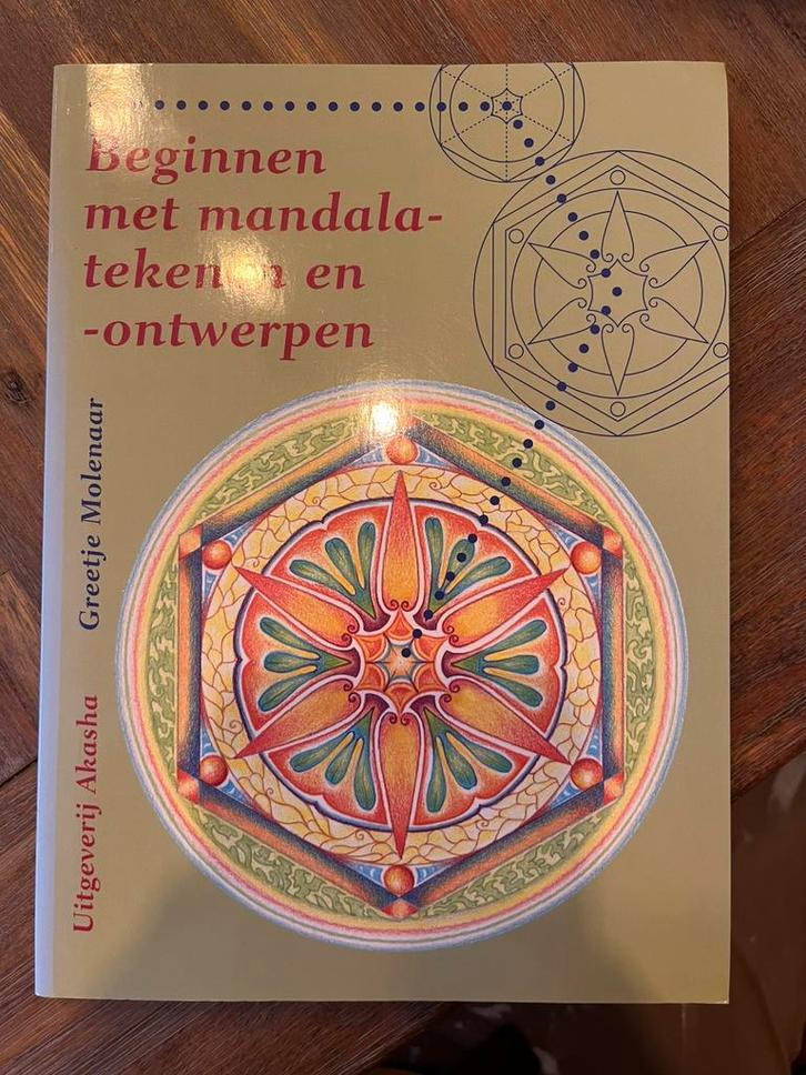 G. Molenaar - Beginnen met mandala-tekenen en -ontwerpen, Boeken, Esoterie en Spiritualiteit, Zo goed als nieuw, Instructieboek